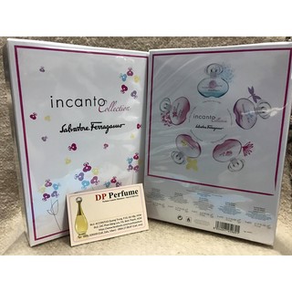 – mini giftset salvatore ferragamo - incanto collection 5pcs x 5ml