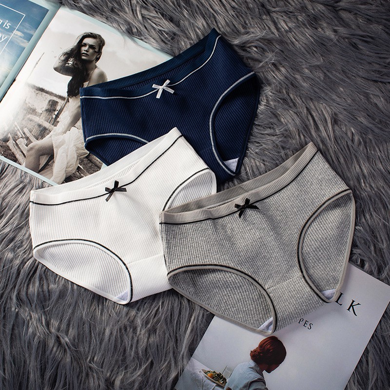 💗NEW STORE DISCOUNT💗Seamless lace cute seamless Japanese schoolgirl underwear between large-sized cotton waist