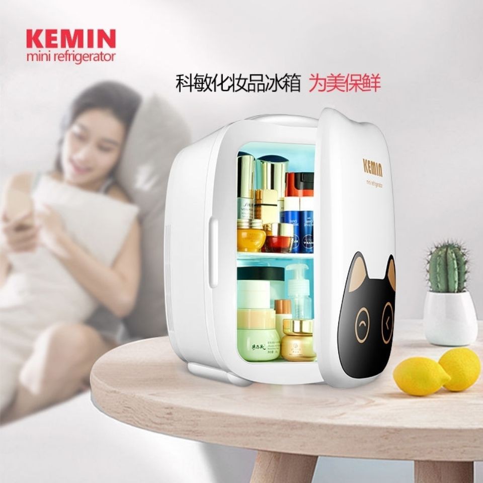 ❁Kemin k6 ô tô mini tủ lạnh làm mát hộ gia đình nhỏ phòng ngủ tập thể cho thuê mặt nạ mỹ phẩm sử dụng một lần <