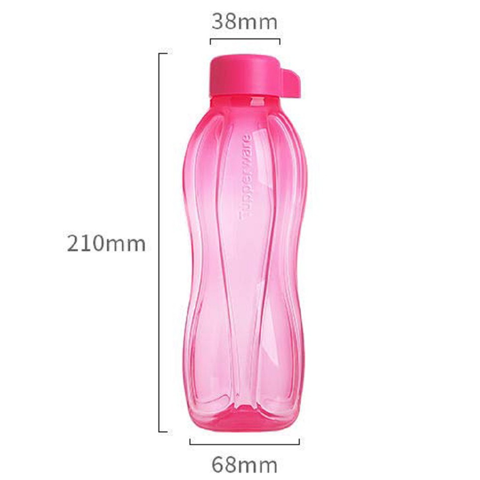 Bình đựng nước Eco Tupperware dung tích 500ml nhựa nguyên sinh an toàn cho sức khỏe TU10