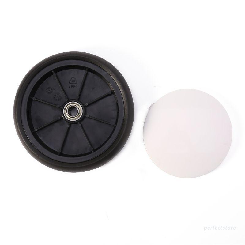 Bánh Xe Đẩy Màu Đen 13.5cm Thay Thế Cho Xe Đẩy Em Bé