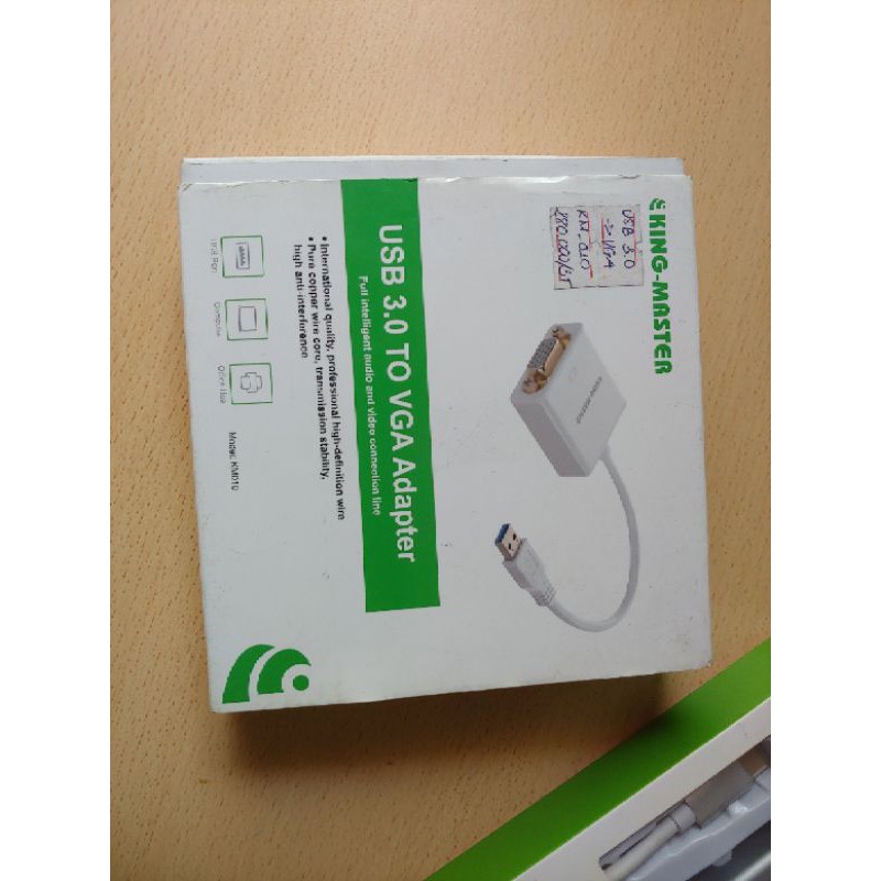 Cáp chuyển đổi converter Kingmaster MiniDisplay->HDMI, DP->VGA, MninDispla->VGA, Mini HDMI->VGA, USB3.0->VGA...