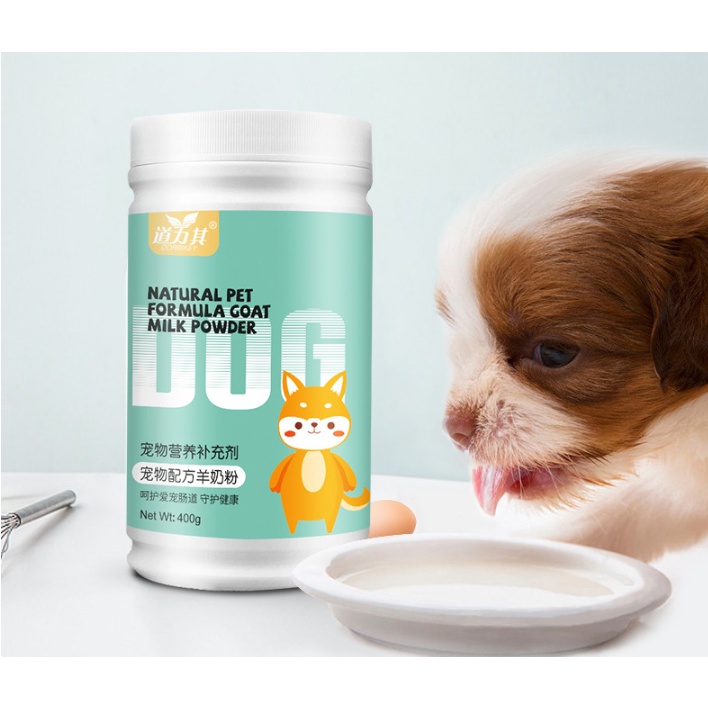 Bột Sữa Dê Cho Chó Mèo Pet Natural 400g