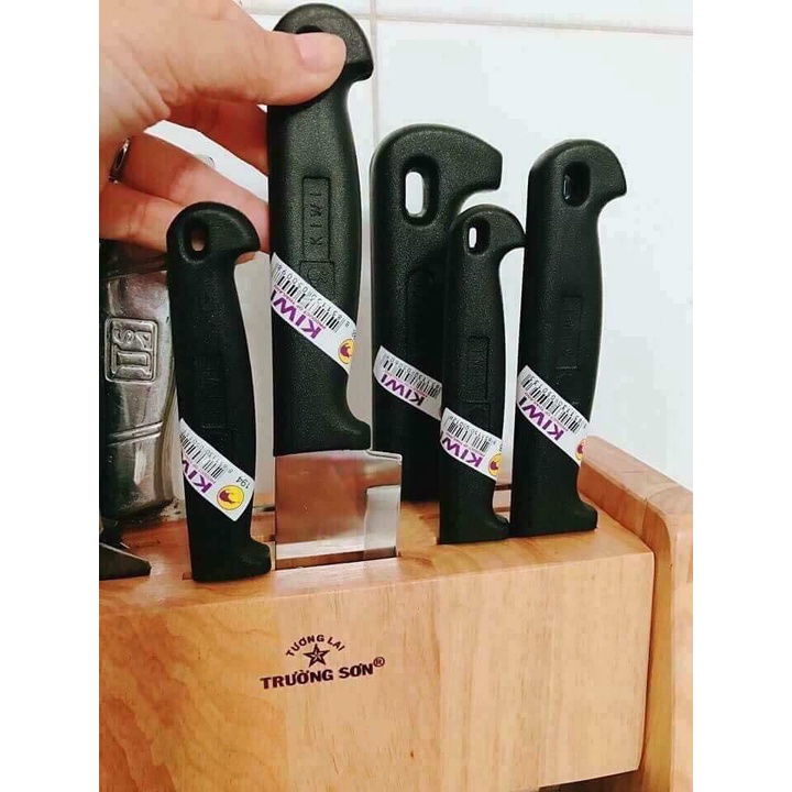 Set Dao KIWI 5 món Thái Lan Thép không rỉ - Bộ dao làm bếp thép không gỉ