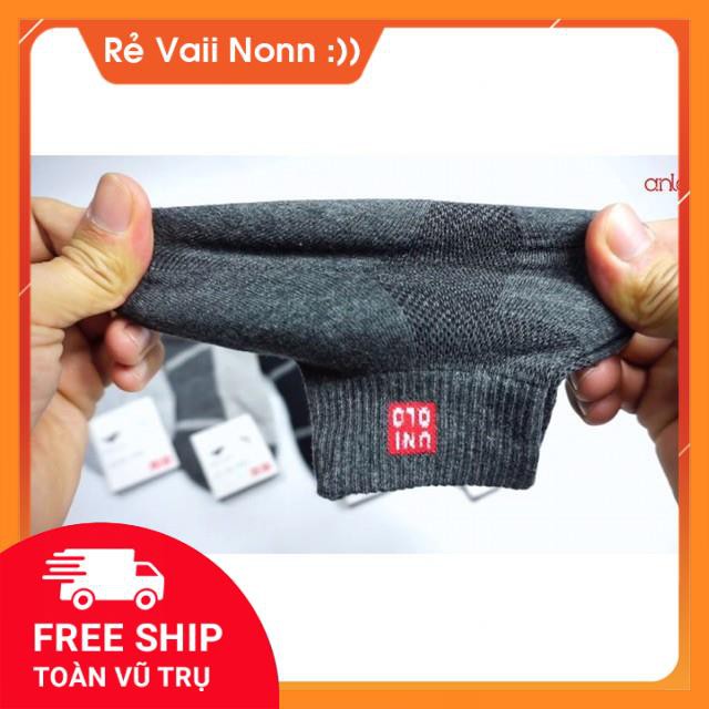 [Rẻ siêu cấp]  Vớ tất Uniqlo Nhật cổ ngắn