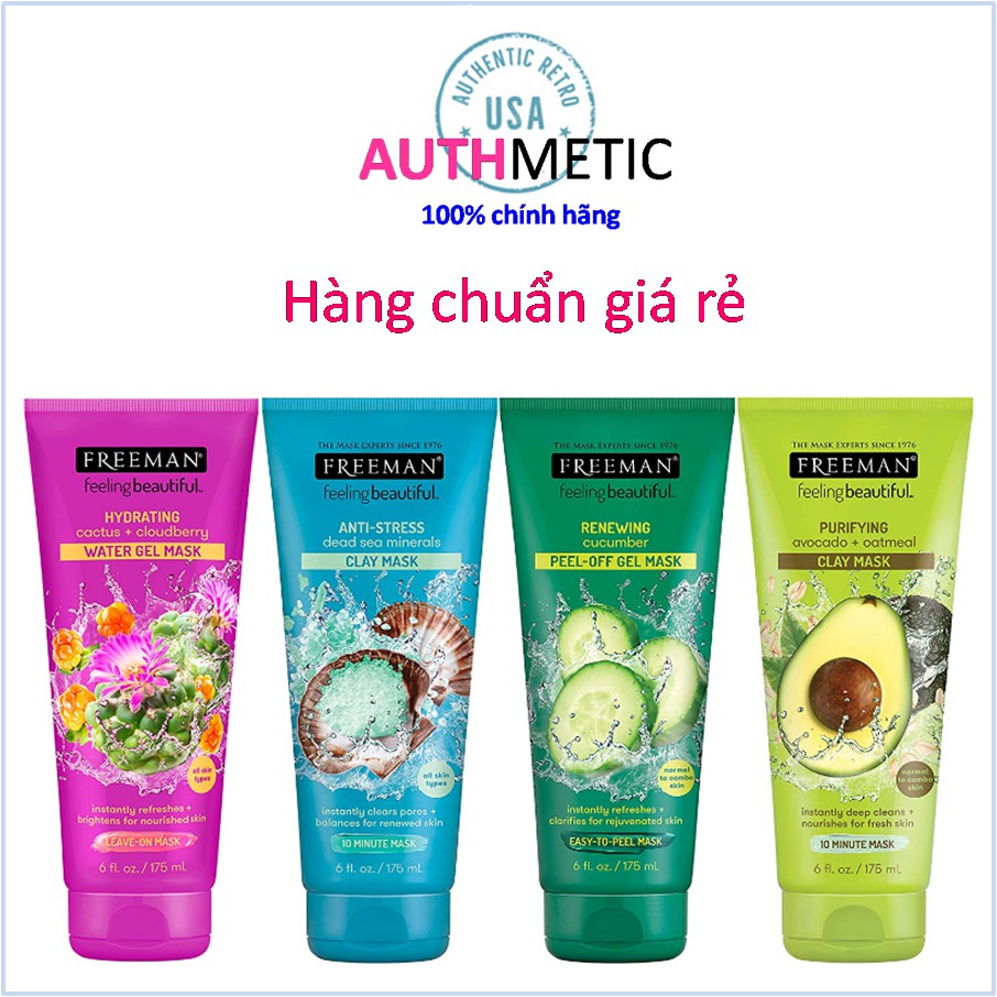 8 loại mặt nạ đất sét Freeman