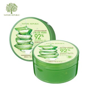 Gel Nha Đam Dưỡng Ẩm - Gel Lô Hội Nature Republic Aloe Vera 92%