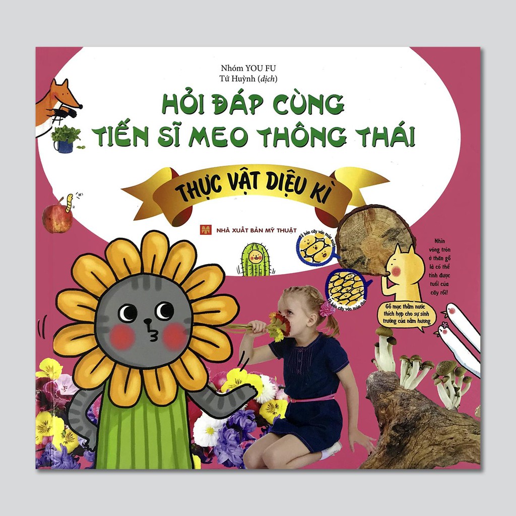 Sách - Hỏi đáp cùng tiến sĩ Meo thông thái (5q lẻ tùy chọn)