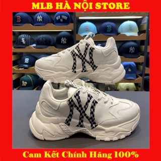 Giày Sneaker thể thao nam nữ chính hãng MLB Big Ball Chunky - Giày MLB Monogram Trắng Hàn Quốc