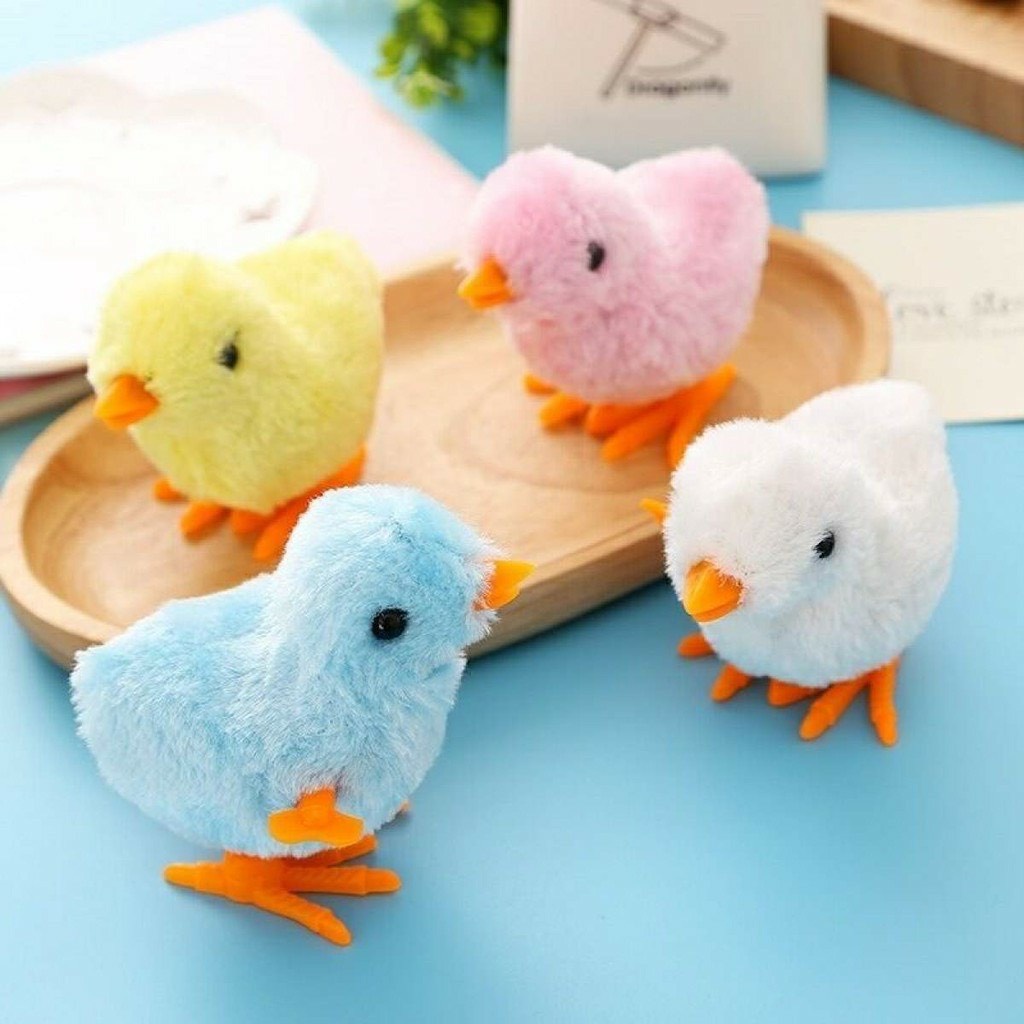 Gà con biết nhảy đồ chơi vặt cót nhảy lon ton bé chơi vui cả ngày