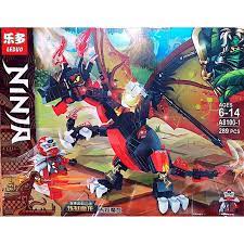 Bộ  Ninjago rồng,hoạc xe đại chiến khủng long