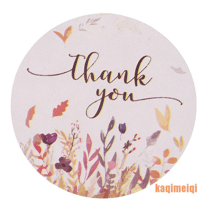 Cuộn 500 Miếng Dán Chữ Thank You Trang Trí