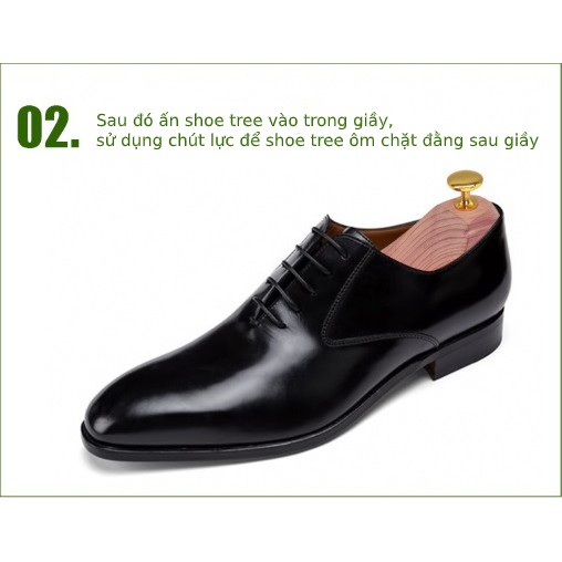 Shoe Tree - Cây Giữ Form Giày Gỗ Tuyết Tùng [ĐỦ SIZE] [KHÁNG KHUẨN] [GIÁ SIÊU RẺ]