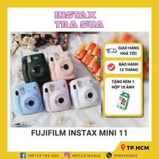 Instax Mini 11 Máy ảnh lấy ngay Fujifilm Chính hãng BH 1 năm Tặng kèm 10 film