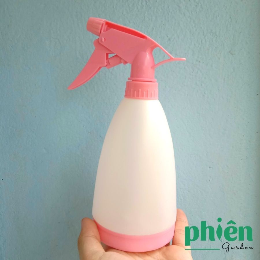 Bình Xịt Phun Sương 500ml hàn quốc, tưới cây, xịt kiếng màu xanh hồng