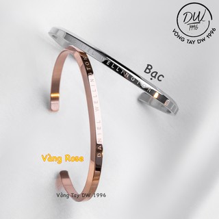 Vòng Tay Cuff Unisex Thép 2020 Không Rỉ - Không Đen [Bao Check][ảnh thật]