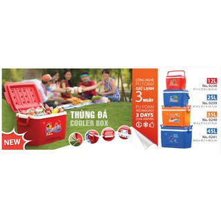 Thùng Đá Giữ Nhiệt 25 Lít Duy Tân