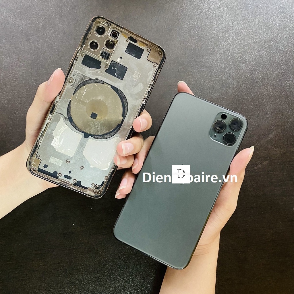 Vỏ sườn zin  điện thoại 11PROMAX 96-97%