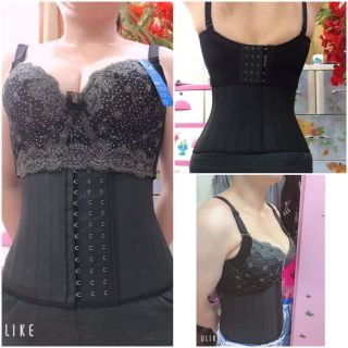 Áo bra corset che mỡ lưng 5 móc cài có gọng