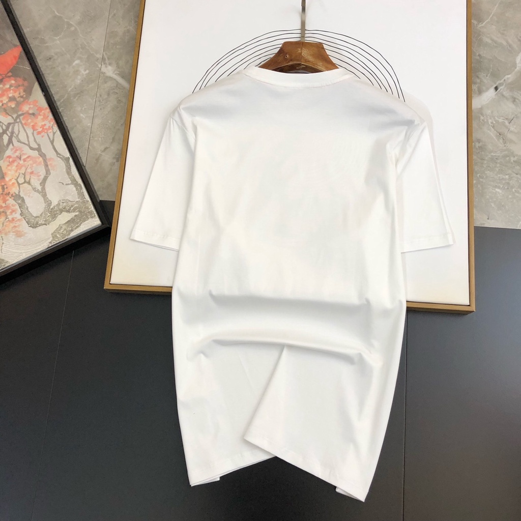 Áo Thun Tay Ngắn In Chữ Herm Thoải Mái Thời Trang Cho Cặp Đôi Size S-5X