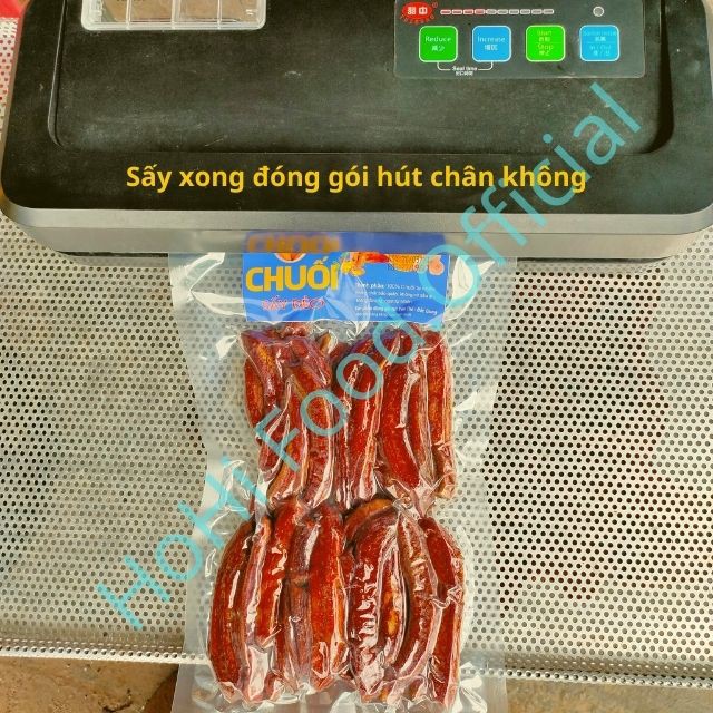 [Tặng Quà] [Loại Ngon] Chuối Sấy Dẻo HoHifood, Gói 450g, 100% tự nhiên