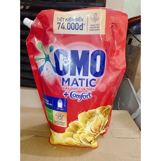 Nước giặt OMO Matic cửa trên 3.6KG tinh dầu thơm