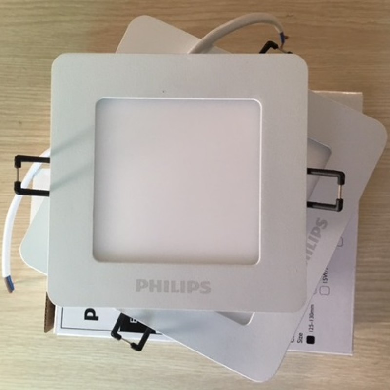 Đèn Âm Trần Vuông PHILIPS 59514 D120 Ánh Sáng Vàng Bảo Hành 2 Năm