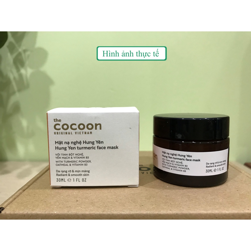 [Combo] Nước cân bằng nghệ Cocoon 140ml &amp; Mặt nạ nghệ cocoon 140ml