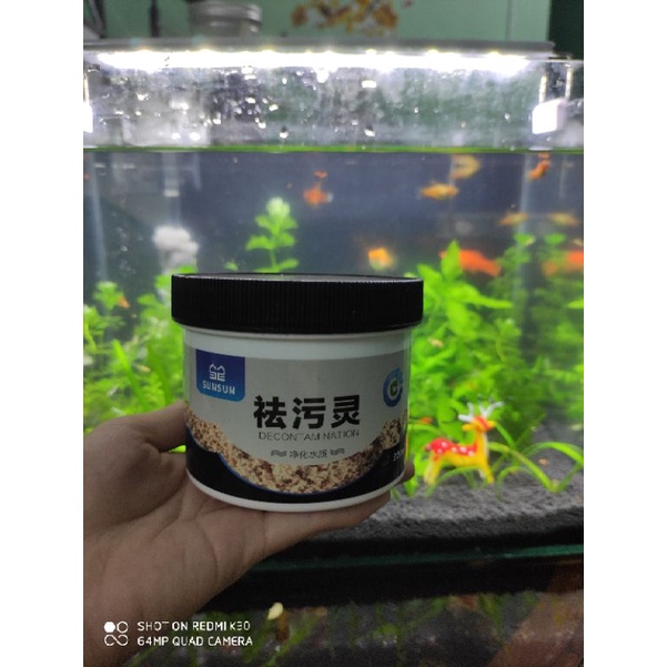 Purigen sunsun làm trong nước cho bể cá cảnh