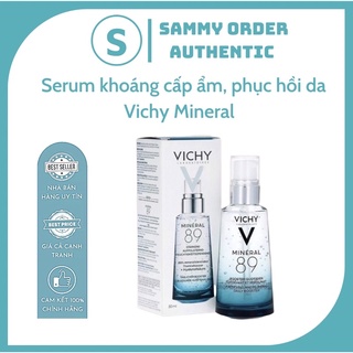 Serum khoáng Vichy Mineral giúp cấp ẩm, phục hồi da và sáng da