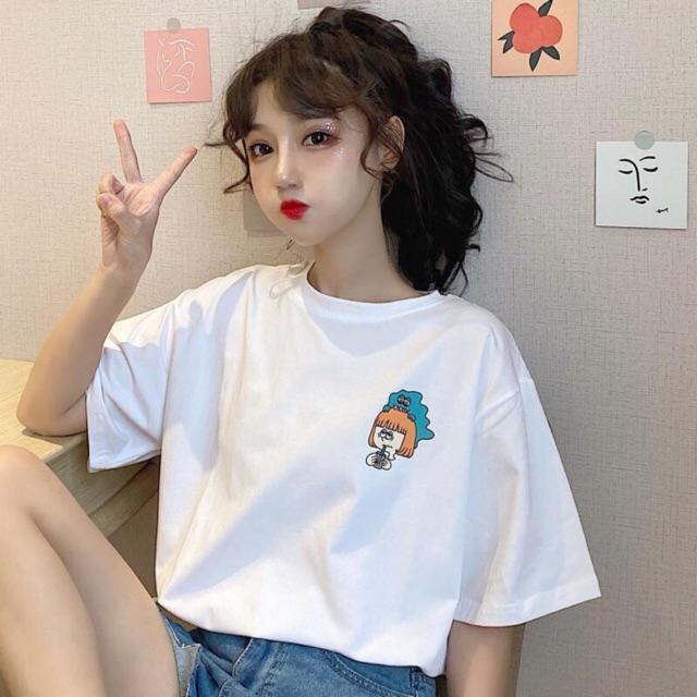 Áo phông freesize 💥FREESHIP💥 Áo thun nam nữ hàng Quảng Châu cực chất [áo nam nữ