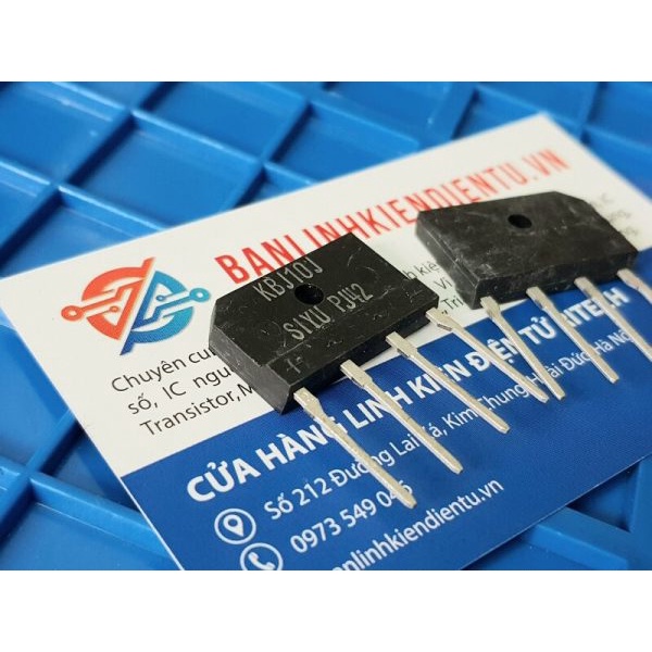 [ Combo 7 chiếc ] KBJ10J Diode Cầu 10A 600V