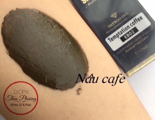 MỰC MÀY SHUOPHIYA DÒNG CAO CẤP: nâu đen, socola, nâu cafe, nâu tây,...