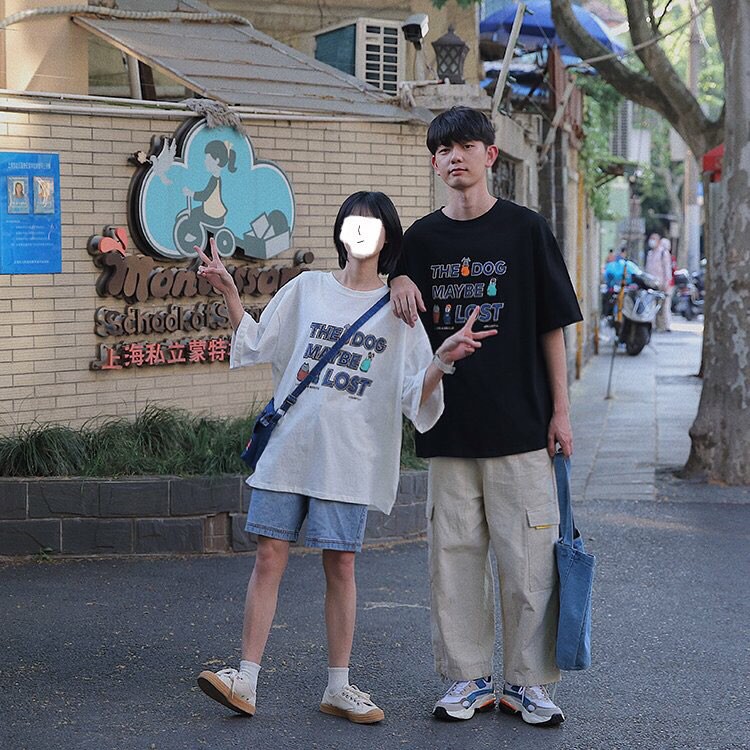 Áo thun tay lỡ form rộng - phông nam nữ cotton oversize - T shirt maybe a - 2N Unisex
