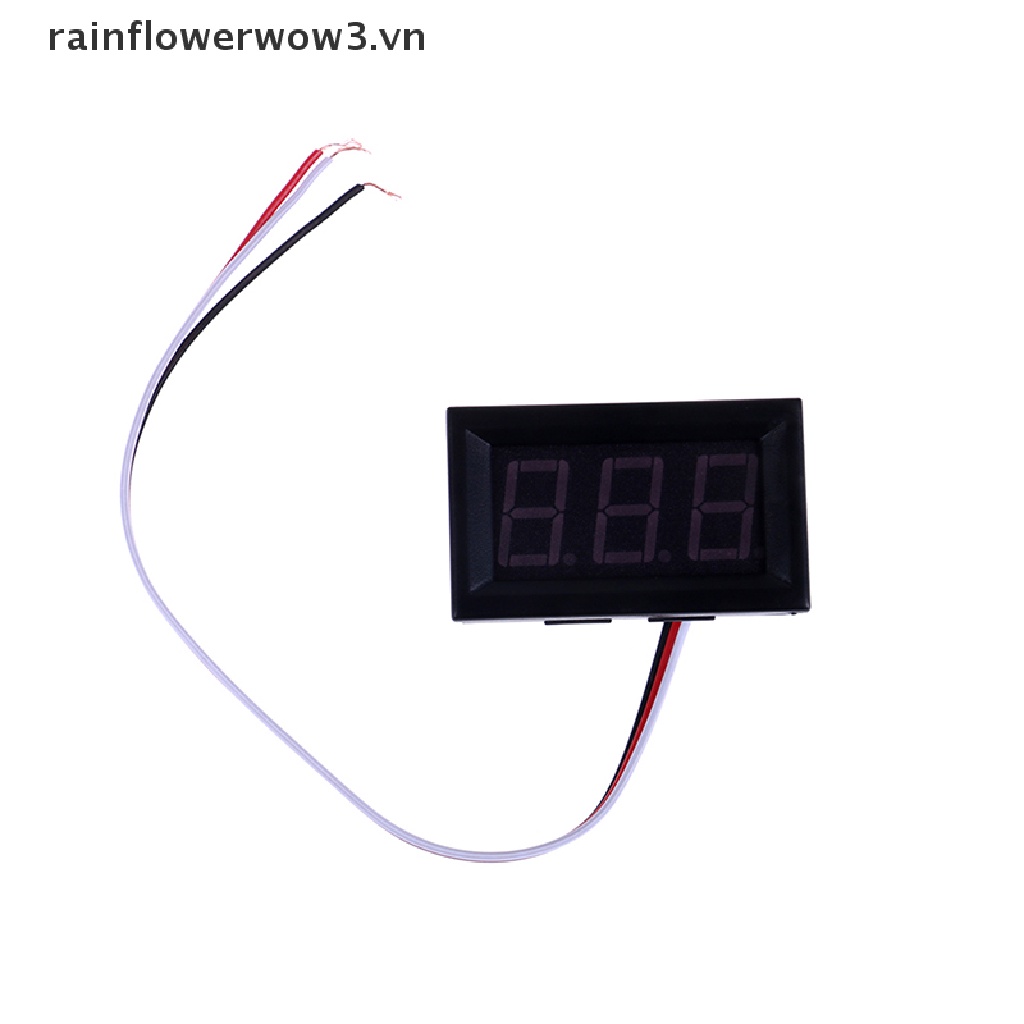 Vôn Kế 3 Dây DC 0-30V Với Màn Hình LED Hiển Thị