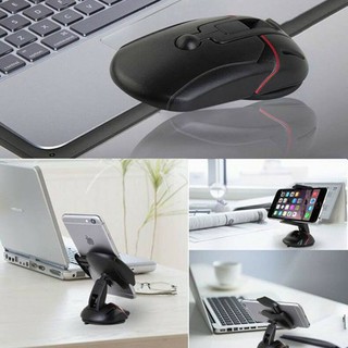 giá đỡ điện thoại đa năng xoay 360 độ hình chuột máy tính cao cấp