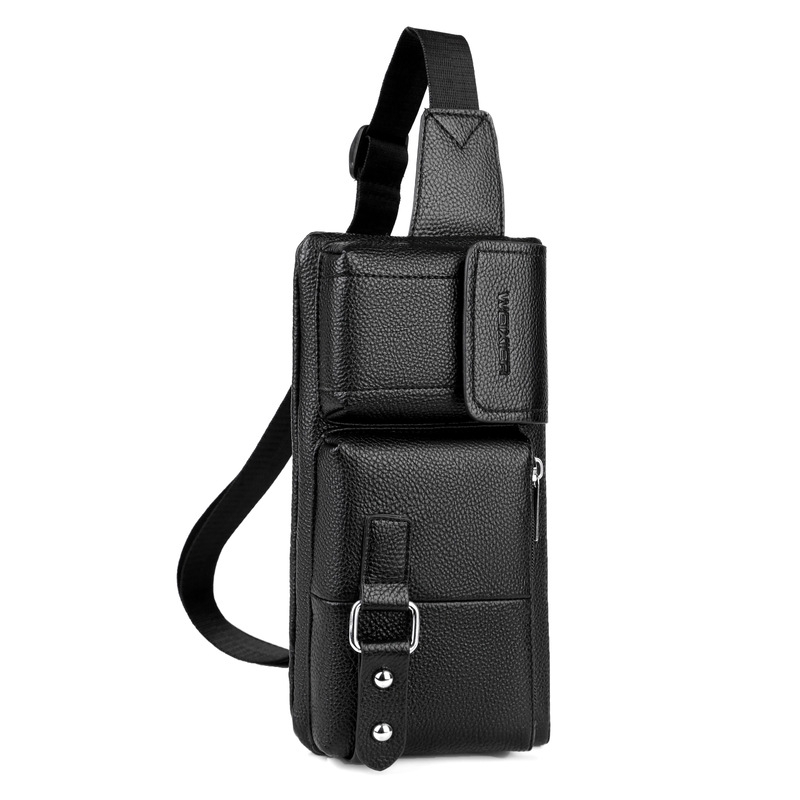 Men's Cross-body Bags Fashion Casual Leather Bags Day 01