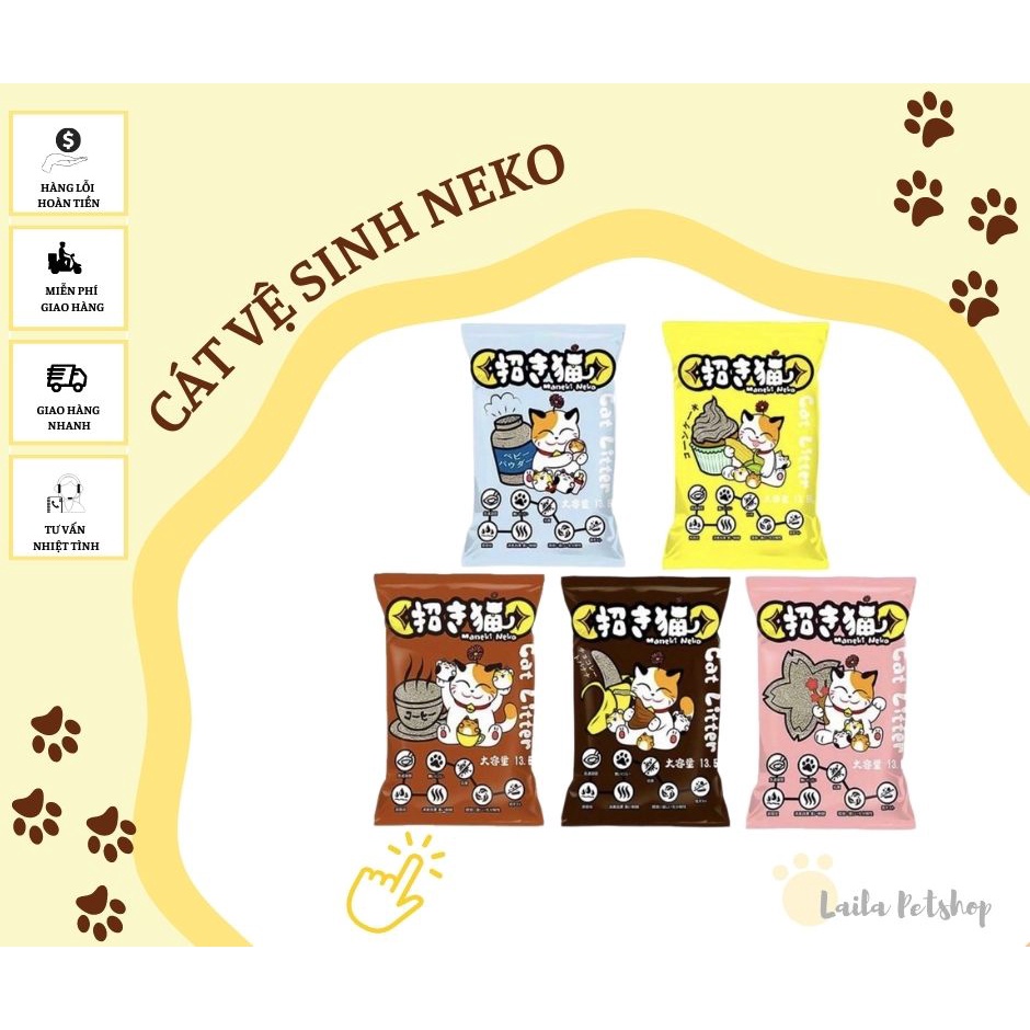 Cát Vệ Sinh MANEKI NEKO túi 5L