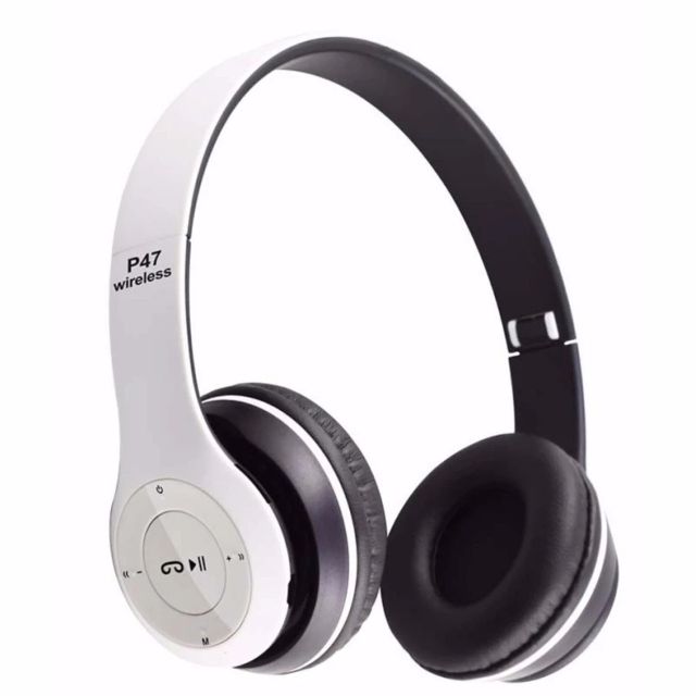 Tai Nghe Bluetooth P47 Chụp Tai có khe cắm thẻ nhớ&lt;br&gt;&lt;br&gt;- ÂM THANH CHUẨN