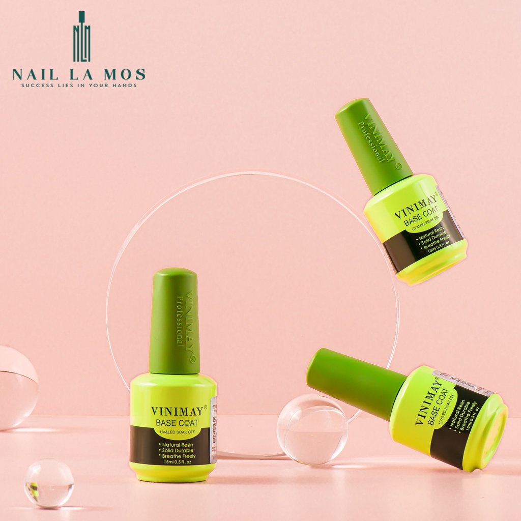 Base Coat Vinimay chính hãng - gel liên kết chuyên dụng cho dân làm móng