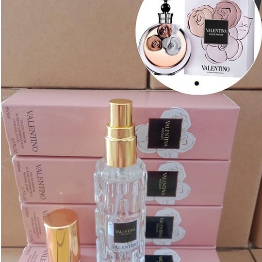 Nước hoa mini Valentino nữ chai 20ml dạng xịt- mẫu 4d- Mùi Valentino