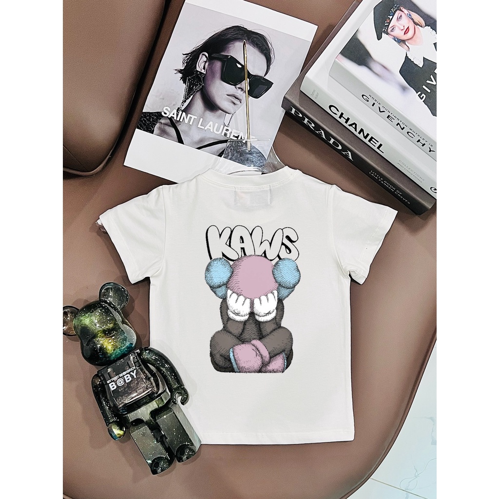 Áo thun tay lỡ Kaw new cho bé , áo phông trẻ em unisex , Kid_genz