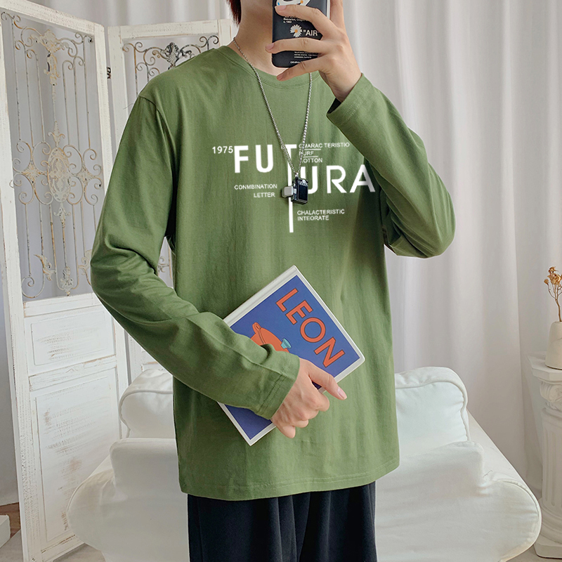 Áo thun Cotton đen dài tay M-5XL | BigBuy360 - bigbuy360.vn