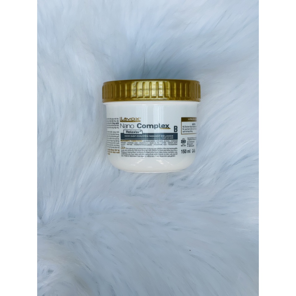 Kem Duỗi thẳng tóc Cao Cấp với công nghệ Nano Complex  thương hiệu LAVOX 2x150ml - Cải thiện tóc hư tổn