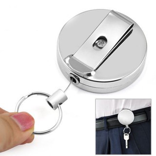 Móc Khóa Kiêm Sợi Dây Cáp Kéo Dài Thông Minh 60cm Cho Dân Phượt