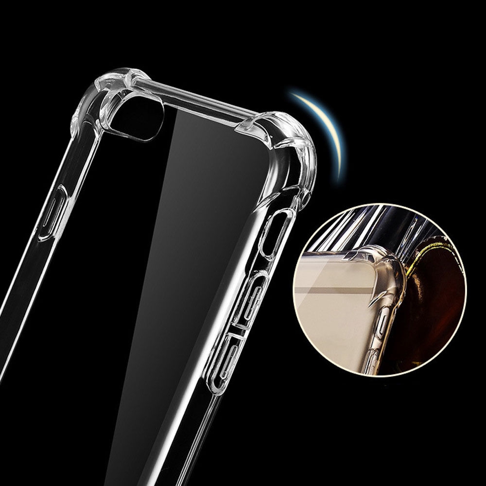 Ốp điện thoại TPU trong suốt giản đơn sành điuệ cho  for 6/6S/6Plus/6SPlus/7/7Plus