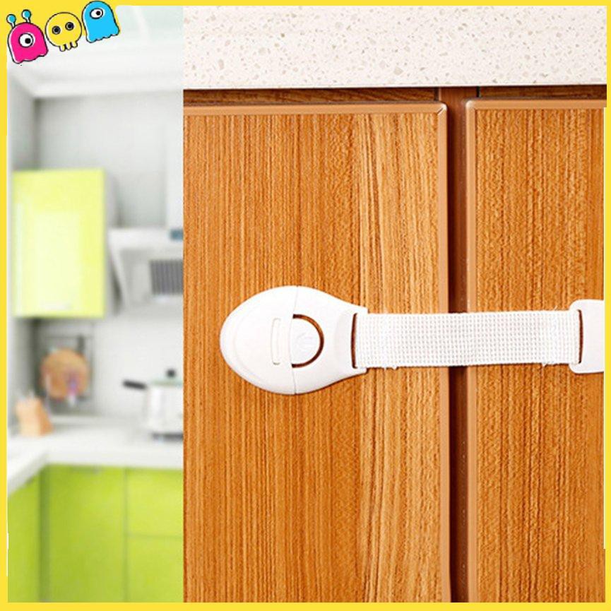 Dây Khóa Gài Tủ Lạnh/Ngăn Kéo Tủ Bảo Vệ An Toàn Cho Bé | BigBuy360 - bigbuy360.vn