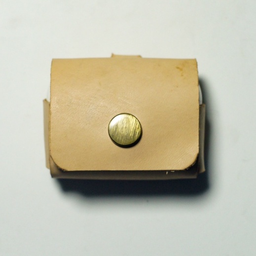 Bao Da Airpod Pro RAM Leather Da Bò Italia Vegtan Trắng