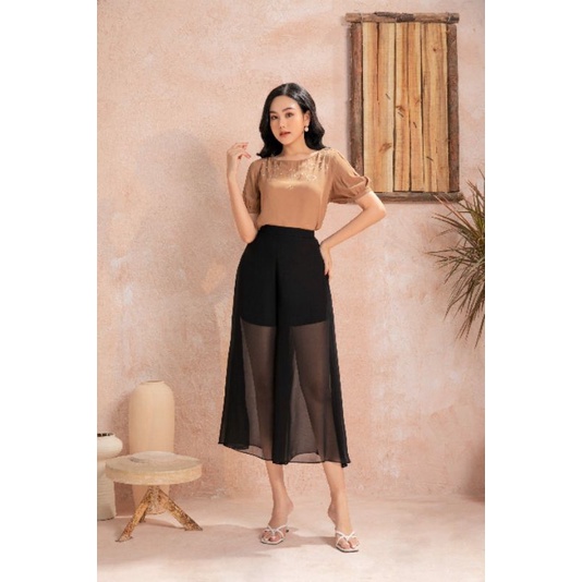 Quần sooc phối voan hãng NEM size 2