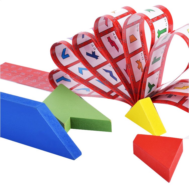 Bộ trò chơi xếp gỗ T puzzle